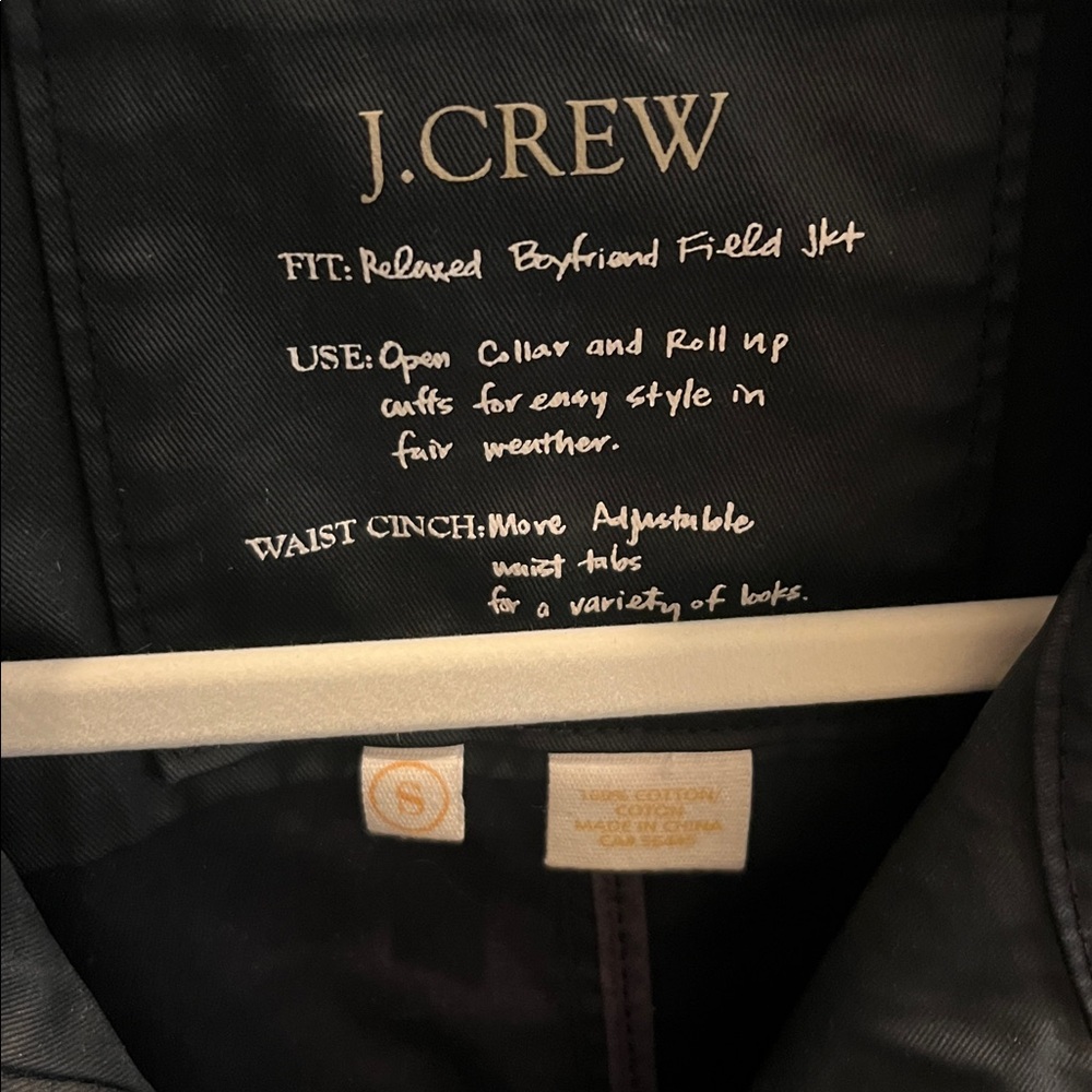 J.Crew relaxed boyfriend field jacket - Picture 3 of 3